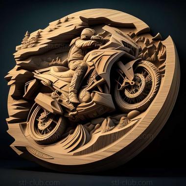 3D модель Ducati Multistrada Touring (STL)